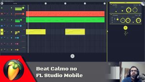Beat Calmo no FL Studio Mobile
